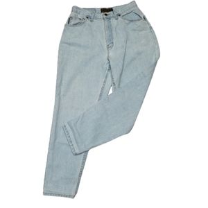 Vintage Bonjour 80s 90s High Waisted Jeans Lightwash